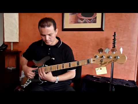 New Fender Jazz Bass Geddy Lee