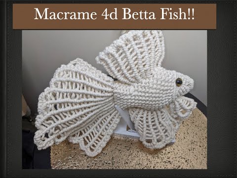 How to make 4 D Bettta Fish (part