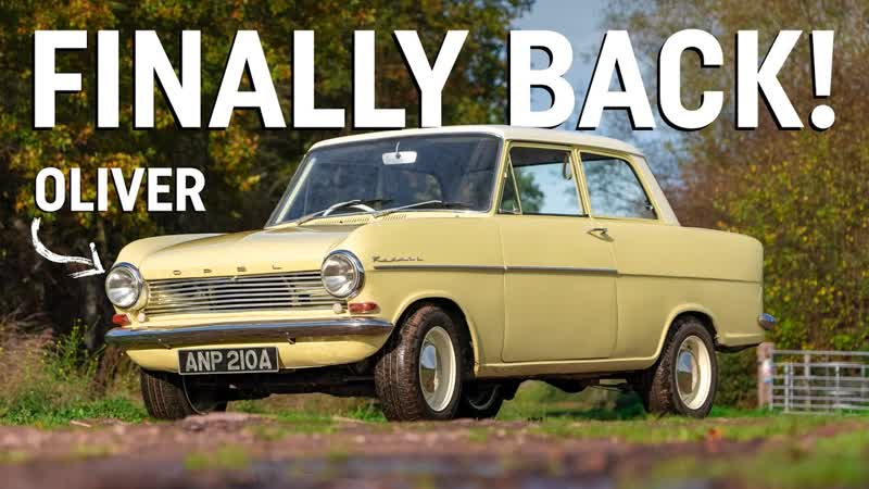 Oliver the Opel has been restored at Richard Hammonds