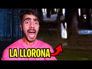 ENCONTRE A LA LLORONA EN UN BOSQUE A LAS 3:00 AM