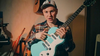 Epiphone Les Paul Melody Maker E1 Turquoise / Green Day, The Beatles, RHCP