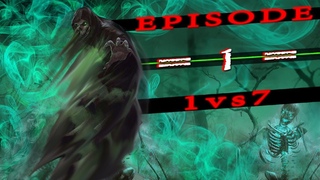 ГЕРОИ 5 - ИГРА ЗА НЕЖИТЬ 1vs7: Ловец душ Серия 1 - Трудный старт ПрохождениеНекрополис, Наадир
