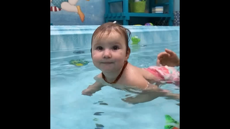 Майя (10 мес) и тренер