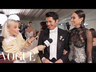 Henry Golding & Liv Lo on Their Timeless Tom Ford Met Looks | Met Gala 2022 With Emma Chamberlain