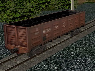 RZD halfcar (1067)