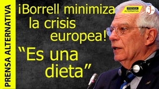 Borrell compara sanciones con 'hacer dieta' mientras manifestaciones aumentan!