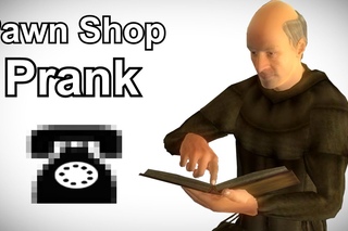 Jauffre Calls Jewelry Stores for the Amulet of Kings - Oblivion Prank Call