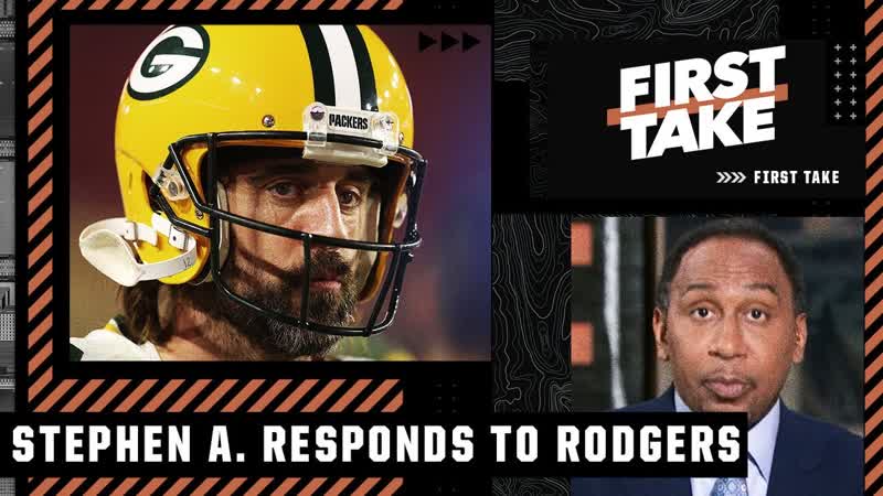 Stephen A. : Im ashamed of Aaron Rodgers, he came across as a national embarrassment, First