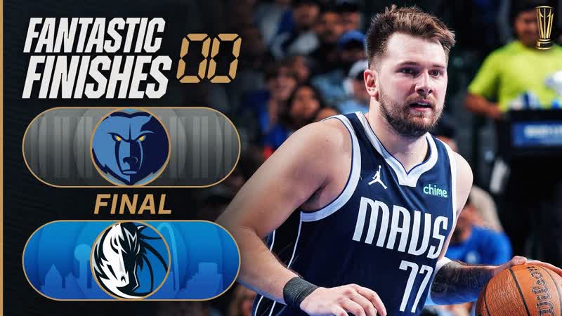 Final 2:33 WILD ENDING Grizzlies at Mavericks , December 3,