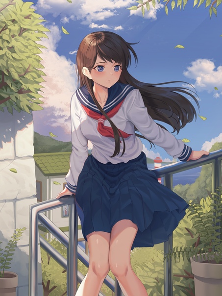 Anime outdoor uniform classic