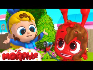 Muddy Morphle Bath Time - Morphle and Mila Adventure |  Kids Videos | My Magic Pet Morphle