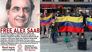 “Free Alex Saab!“ Emergency Rally in NYC Times Square