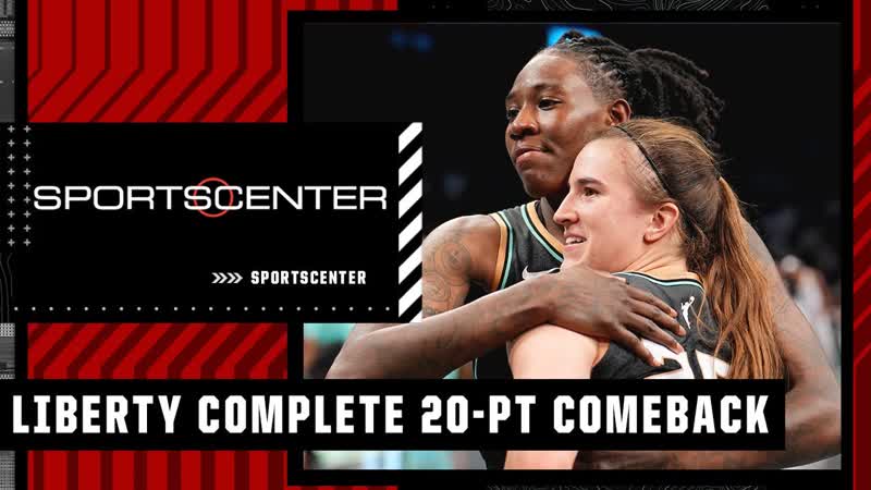 Sabrina Ionescu leads New York Liberty to franchise record 20 point comeback, Sports
