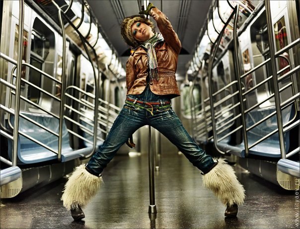Subway glamour old licking