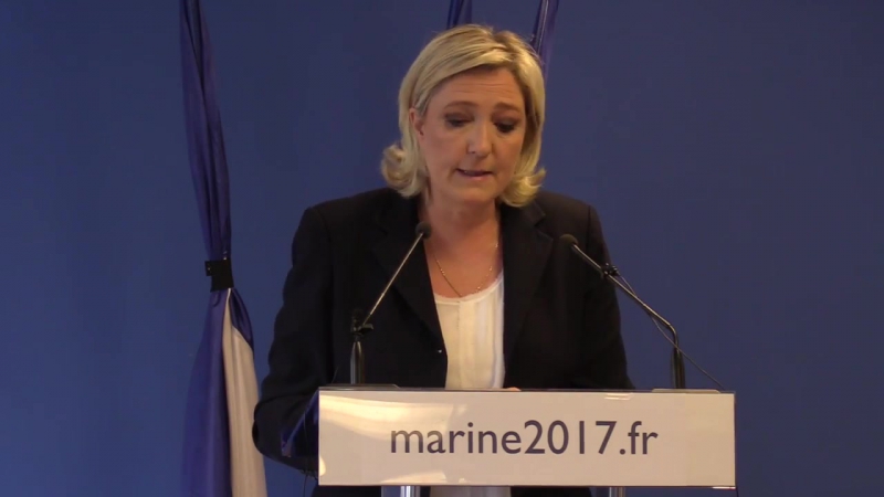 Attentat de Nice déclaration de Marine Le Pen (16 juillet