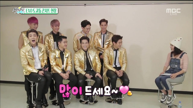 151115 섹션 TV Section TV EXO cut