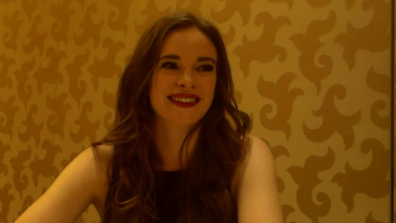 The Flash Danielle Panabaker at 2015 San Diego Comic