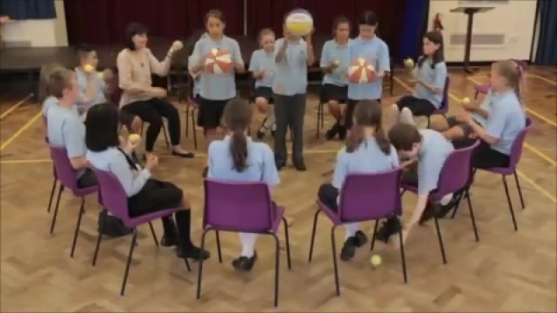 Orff Schulwerk Lesson from Were Orff Big Balls Little