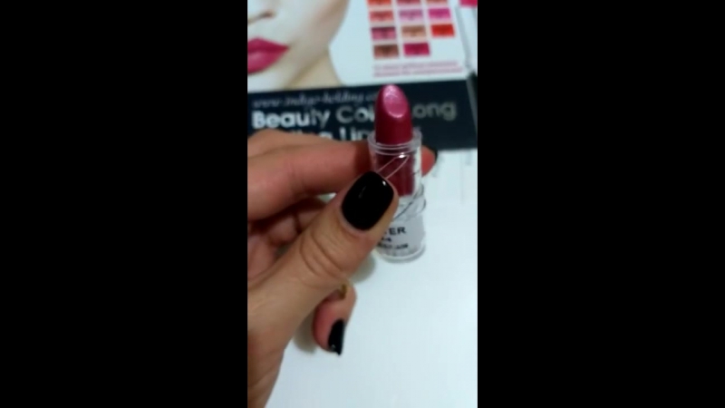 Представление коллекции помад Indigo Di Beauty color Long lasting lipstik.
