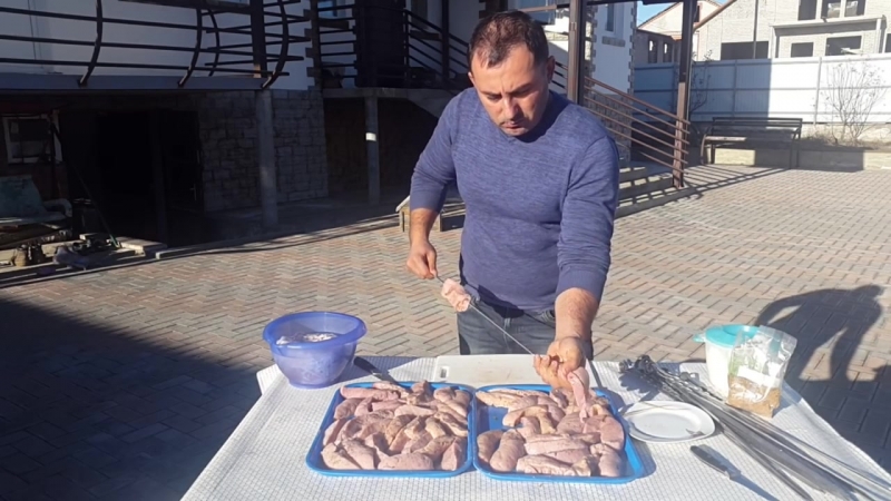 Бычьи ЯЙЦА на мангале ДАМСКИЙ КАПРИЗ. Шашлык по кавказски.