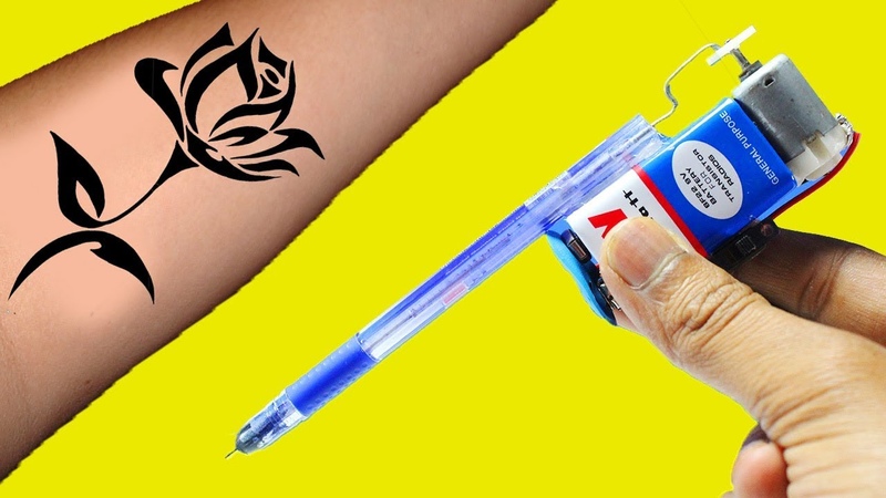 How To Make Simple Tattoo Machine At