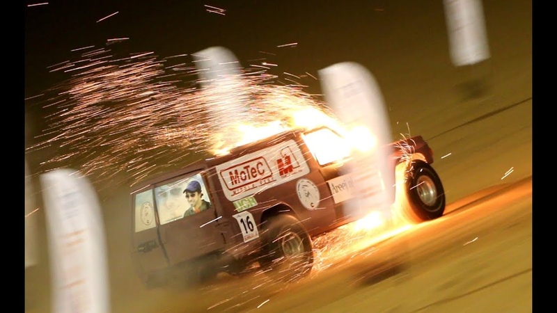 Hill Climb Action from the sand in Liwa