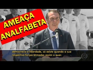 Com medo de cair, Bolsonaro apela a militares