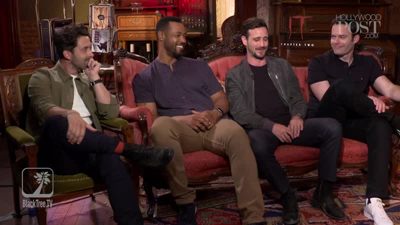 It Chapter Two Stars Andy Bean, Isaiah Mustafa, James Ransone, Bill