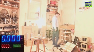 Испытание лампы в 20,000 Ватт
