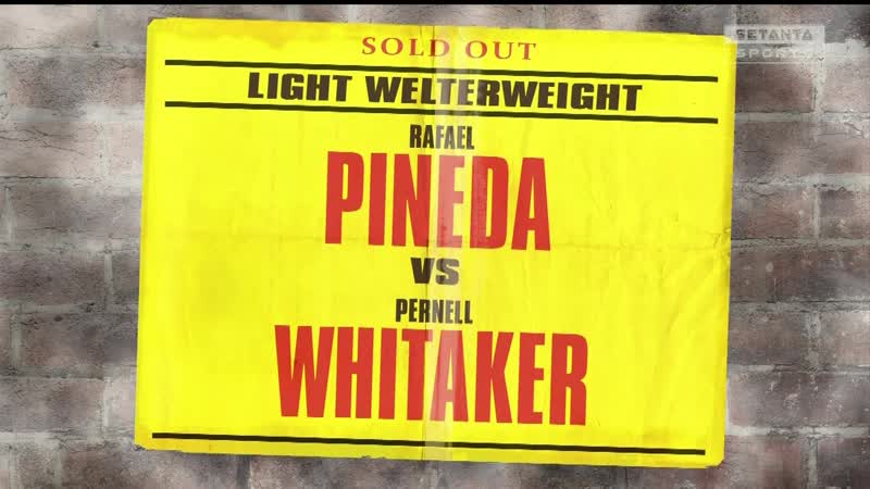 Rafael Pineda vs Pernell Whitaker