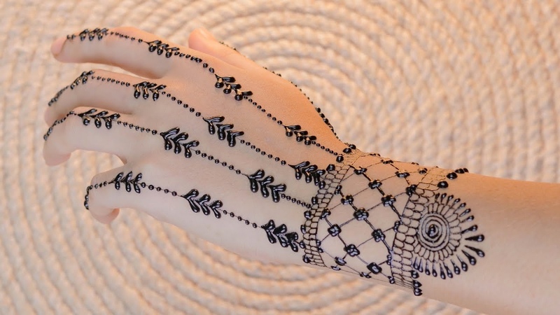 jewellery mehndi design 2019, jewellery mehndi design 2019 easy, jewellery mehndi design back