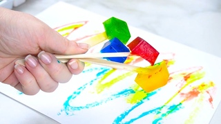 Painting With Ice Kids Activity  Make Your own Ice Paint