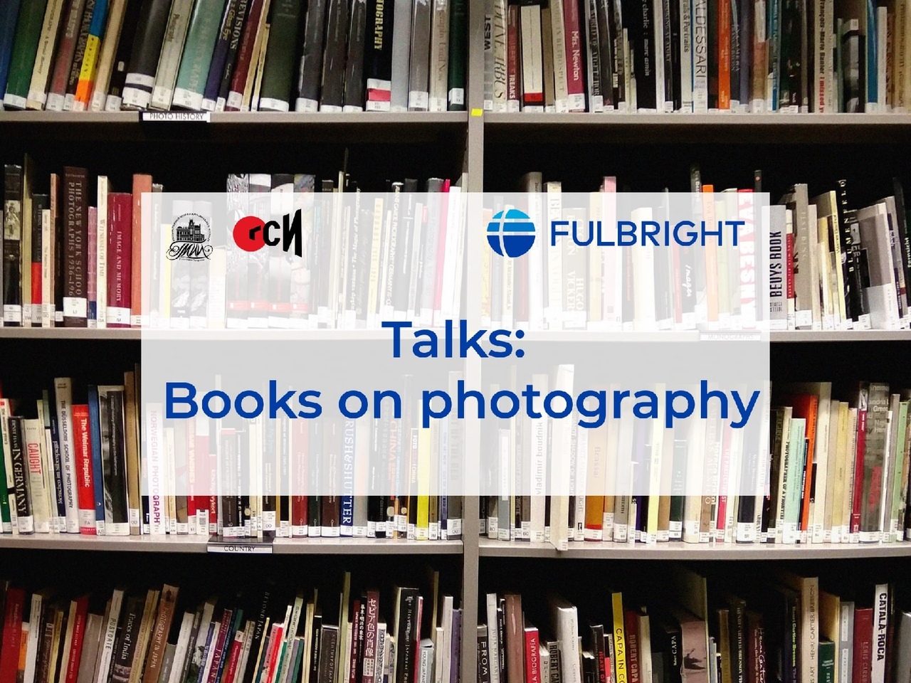 Афиша Казань «Talks: Books on Photography» в ГСИ