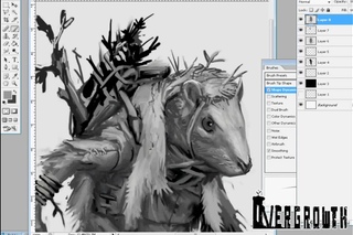 Rat Warrior Timelapse For Overgrowth - Wolfire Games