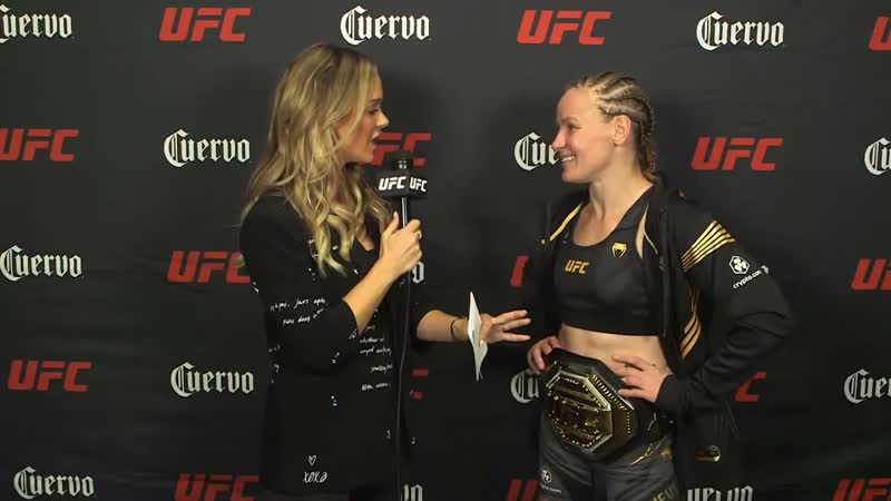 UFC 266 Quick Hits: Backstage With Valentina