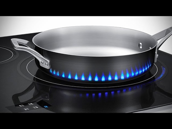 Samsung Induction Stove Has Fake Flames to Tell You How Hot is the