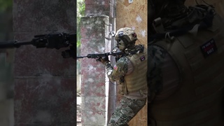 Airsofter Pulls Pin, Forgets To Throw - Clip 653 #shorts