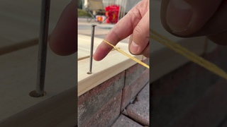 A simple knot for string lines  that can be untied quickly and easily