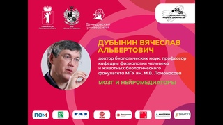 Вячеслав Дубынин  Мозг и нейромедиаторы - Фестиваль академической науки (ФАН 2023)