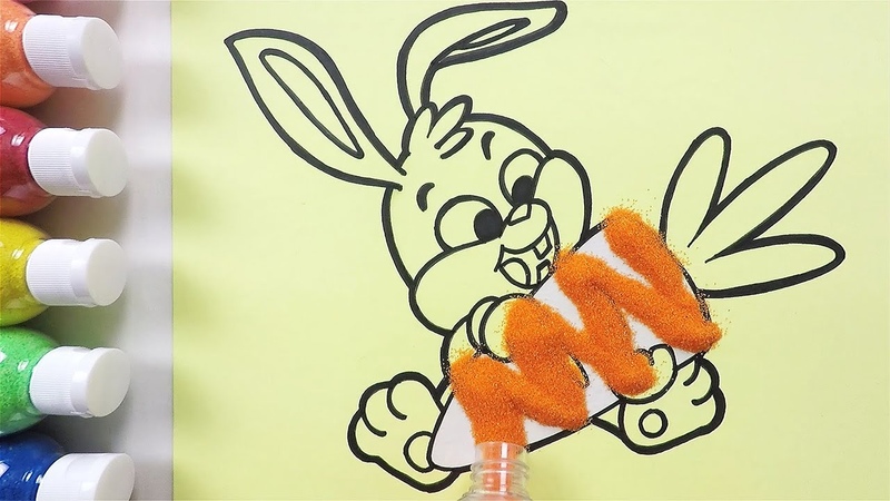 Rabbit Bunny Sand Art ASMR ㅣ 토끼