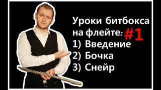 Флейта на Битбоксе    №1 Введение. Бочка. Снейр (Уроки битбокса на флейте)