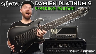 Schecter Damien Platinum 9 Review & Demo! (The Best 9-String)
