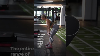 Know and feel the difference! DEADLIFT vs. RDL  #deadlift #rdl