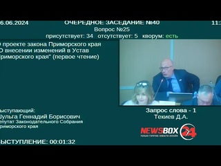 Губернатора Приморского края теперь можно досрочно снять с должности при присвоении статуса инагента