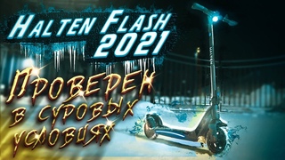 Halten Flash- электросамокат со стойким характером.