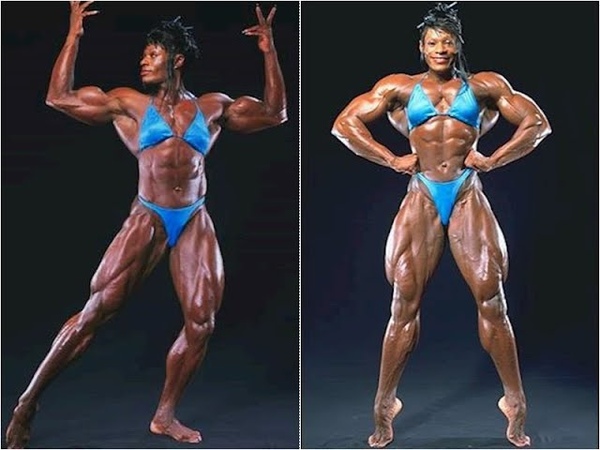 Huge Female Bodybuilder Lesa