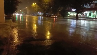 Ночной дождь на Крауля