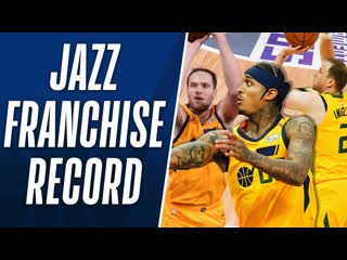 Jazz Post FRANCHISE RECORD 150+ PTS in Win!