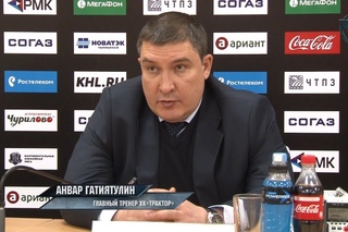Пресс - конференция после матча «Трактор» vs «Адмирал»