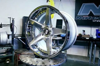 B Free TV: Nutek 3 Piece Forged Wheels Production